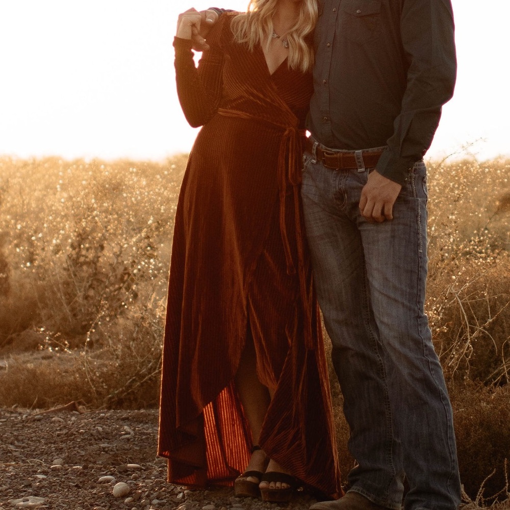 Baltic Born Burnt Orange Dress